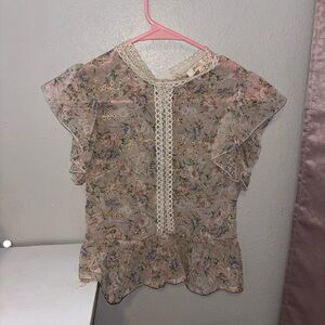 Floral Lace Blouse
